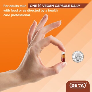 Foto 5 | Suplemento De Aceite De Semillas De Calabaza Vegano Deva Nutrition 500 Mg 90 Cápsulas - Venta Internacional.