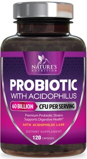 Foto 1 | Probióticos Nature's Nutrition 120 Cápsulas-Venta Internacional