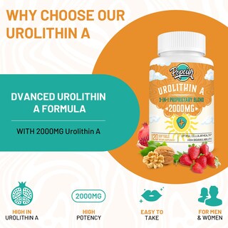 Foto 3 | Suplemento Pepeior de Urolitina 2000 Mg 120 Cápsulas Blandas - Venta Internacional
