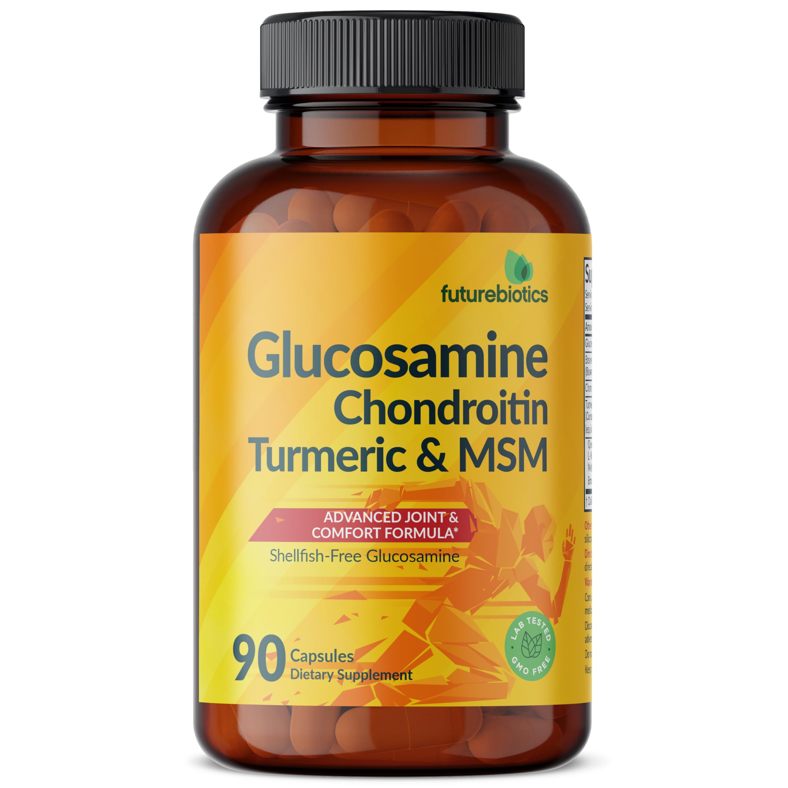 Foto 2 pulgar | Suplemento Futurebiotics: Glucosamina, Condroitina, Cúrcuma Y Msm - Venta Internacional.