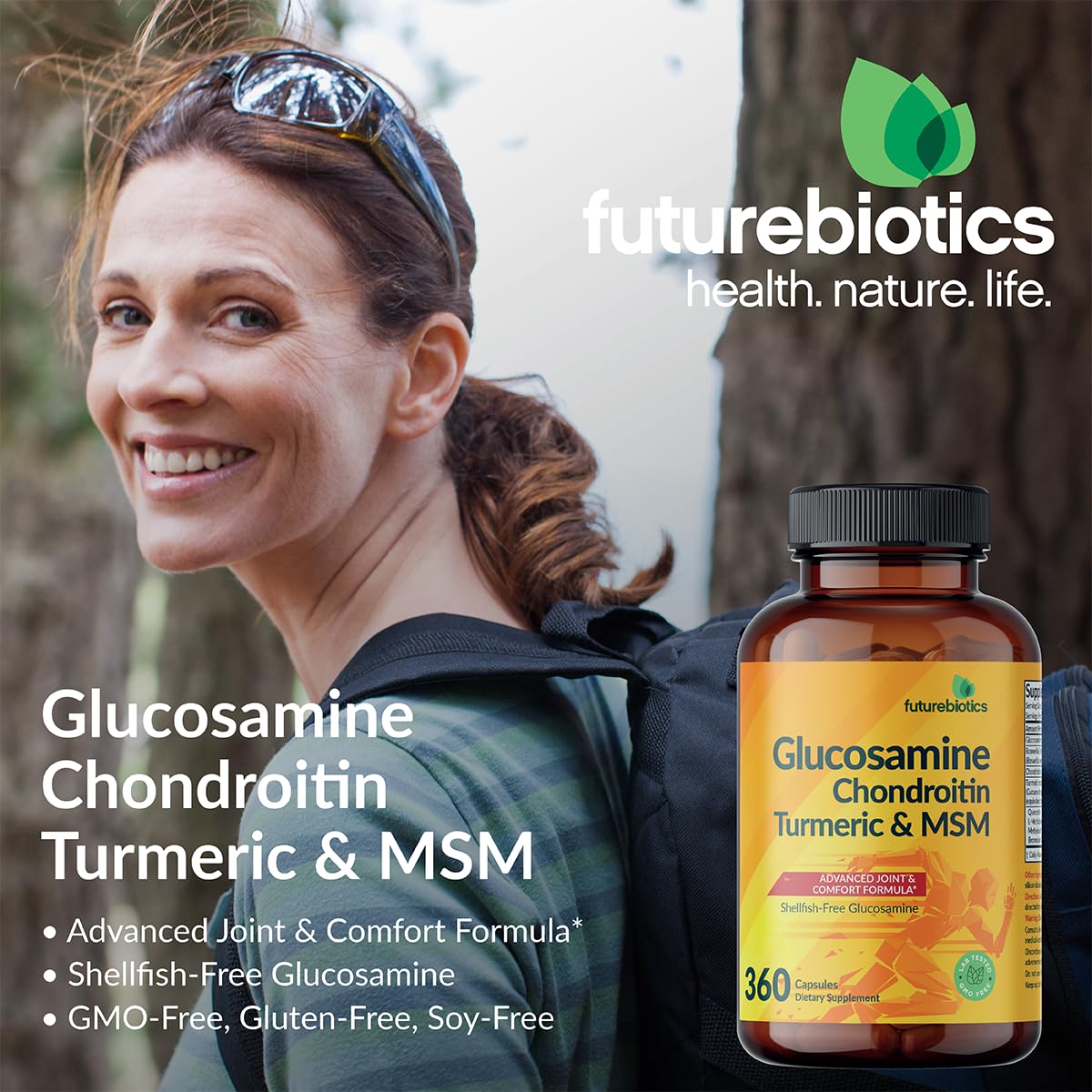 Foto 4 pulgar | Suplemento Futurebiotics: Glucosamina, Condroitina, Cúrcuma Y Msm - Venta Internacional.