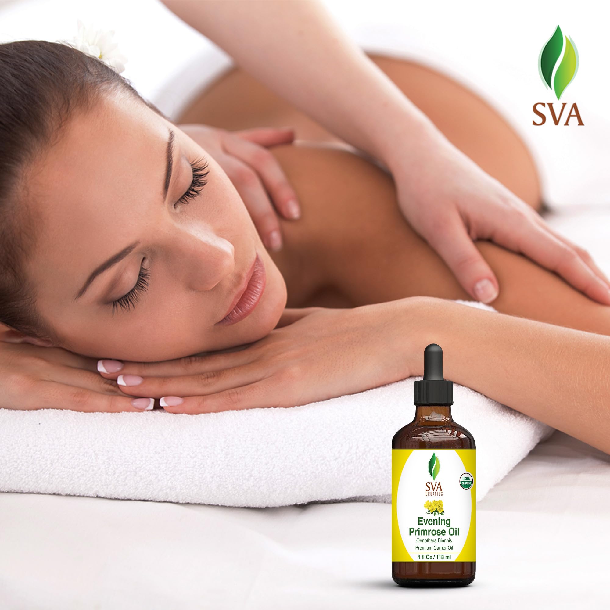 Foto 5 pulgar | Aceite Portador Sva Organics Aceite de Onagra, 118 Ml - Venta Internacional