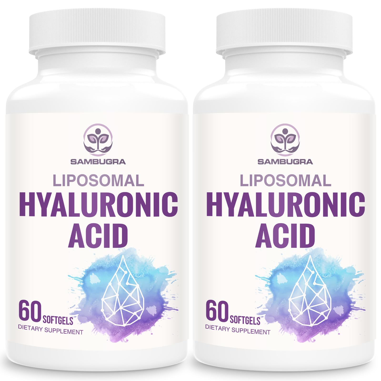 Foto 1 | Suplemento De Ácido Hialurónico Liposomal Sambugra 1000 Mg 120 Cápsulas - Venta Internacional.
