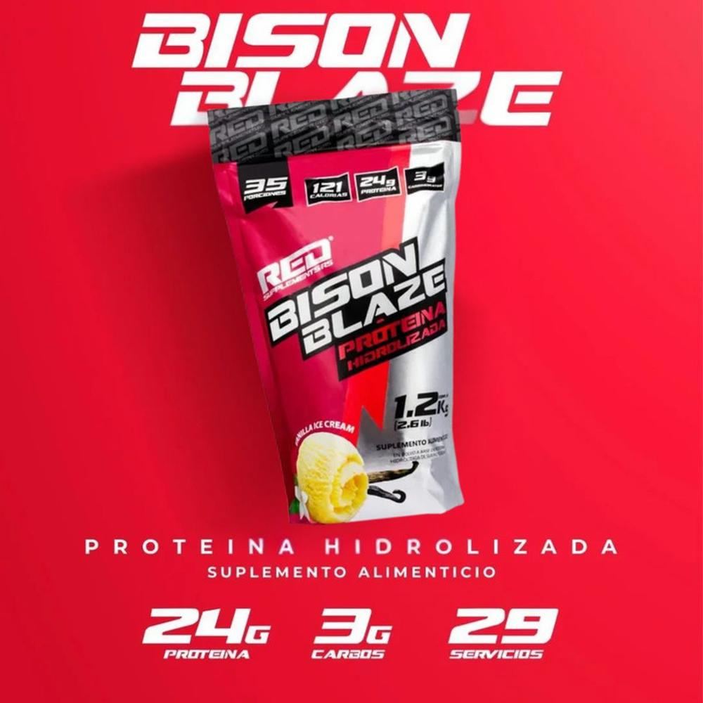 Foto 3 pulgar | Proteína Hidrolizada Red Supplementsrs Vainilla 1.2 kg 35 Servicios