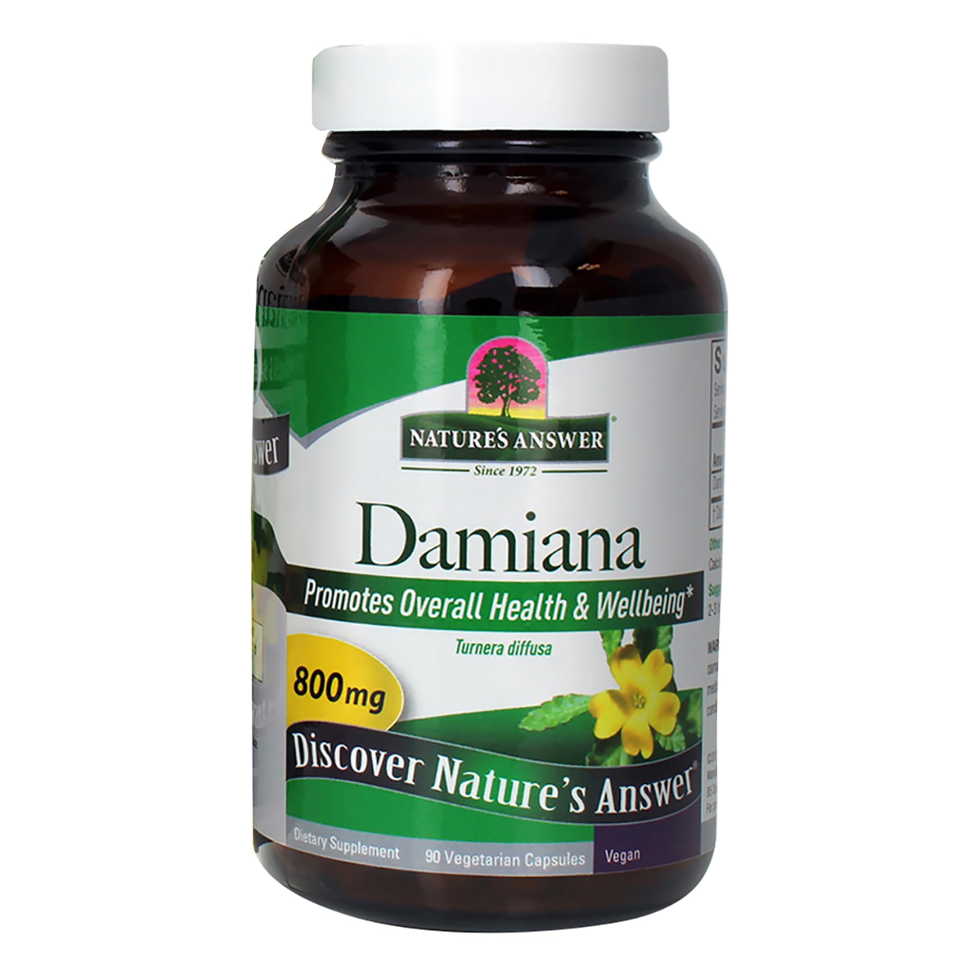 Foto 1 | Suplemento Nature's Answer Damiana 90 Cápsulas  - Venta Internacional