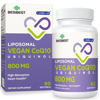 Foto 1 | Suplemento de Ubiquinol Liposomal CoQ10 Besibest 60 Cápsulas - Venta Internacional