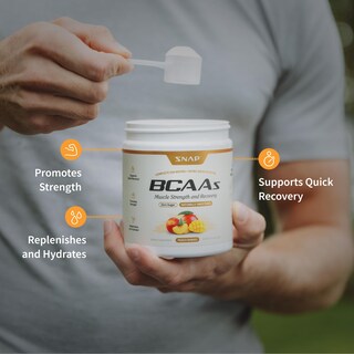 Foto 4 | Bcaas Snap Peach Mango 277 g-Venta Internacional