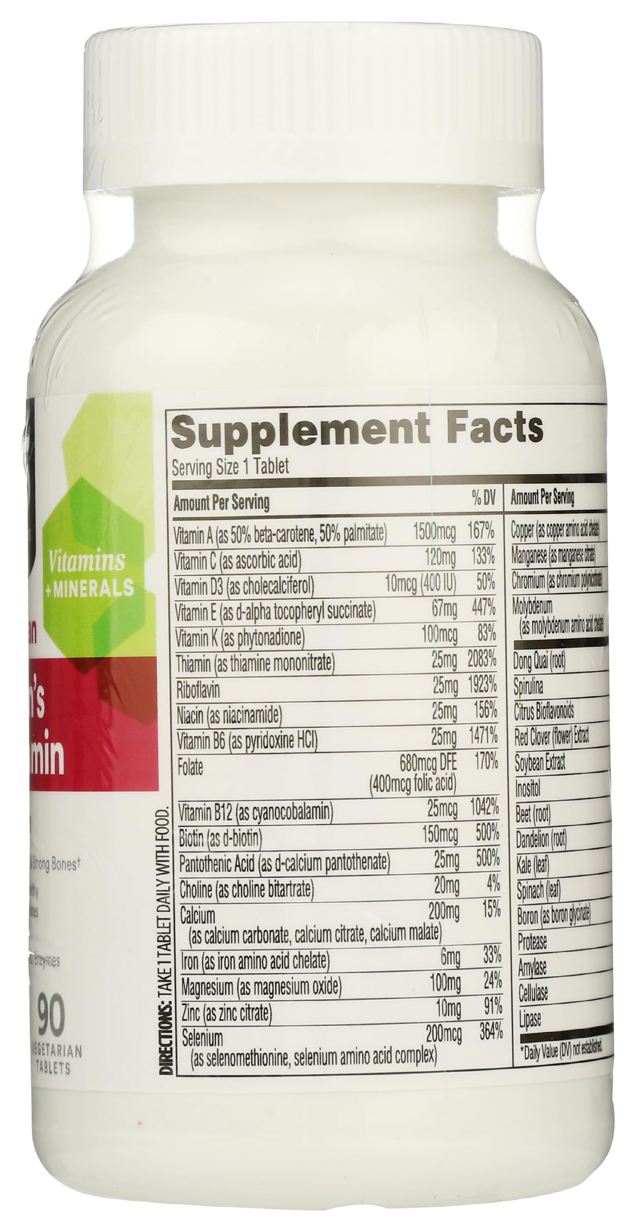 Foto 8 pulgar | Suplemento 365 de Whole Foods Market Multi Women's 90 Comprimidos - Venta Internacional