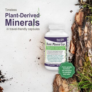 Foto 3 | Humic Minerals Vital Earth Minerals 120 Cápsulas-Venta Internacional