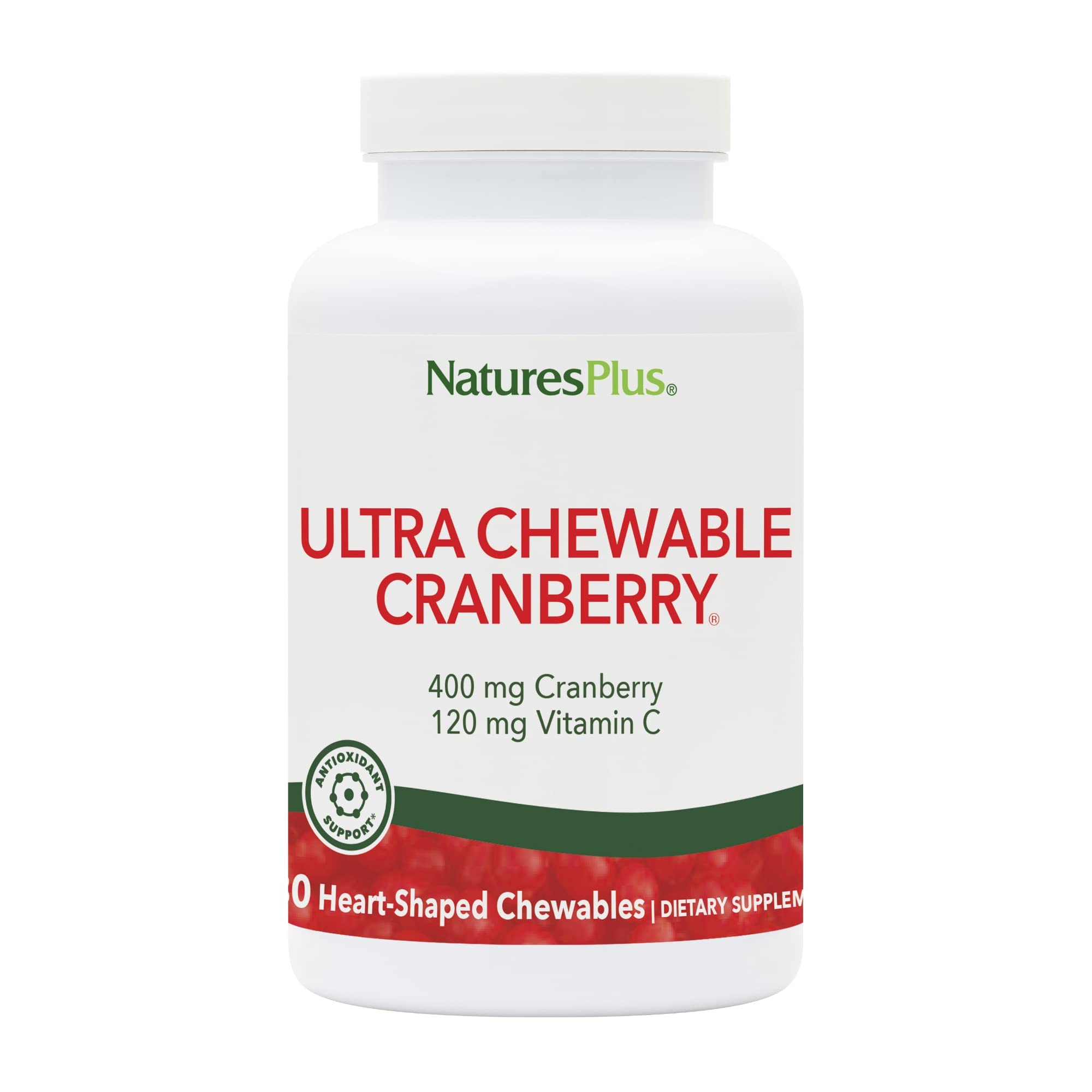 Foto 1 | Suplemento Natures Plus Ultra Masticable De Arándano Rojo 400 Mg X180 - Venta Internacional.