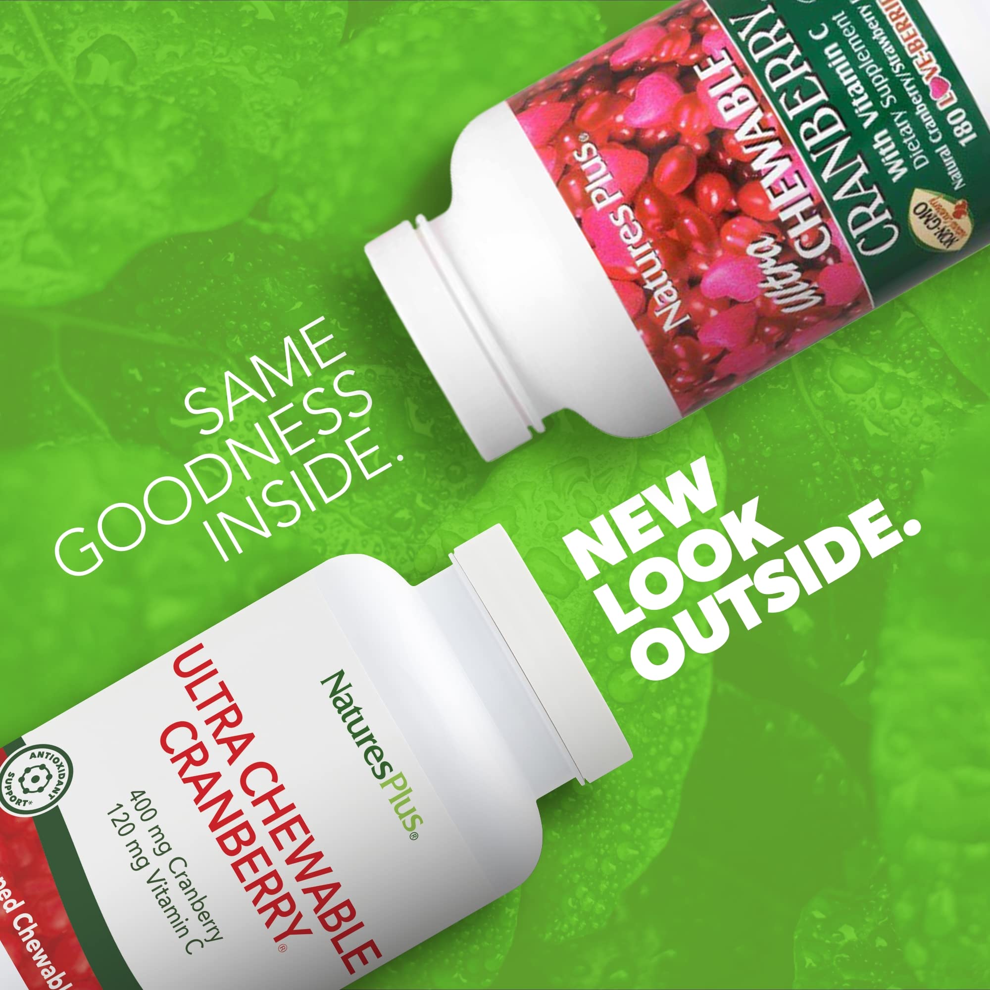Foto 2 | Suplemento Natures Plus Ultra Masticable De Arándano Rojo 400 Mg X180 - Venta Internacional.