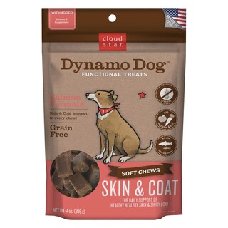 Foto 1 | Dog Treats Cloud Star Dynamo Para Piel Y Pelo De Perro, Salmón, 400 G - Venta Internacional.