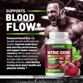 Foto 6 | Suplemento Óxido Nítrico Built By Nature 2400 Mg 240 Cápsulas - Venta Internacional