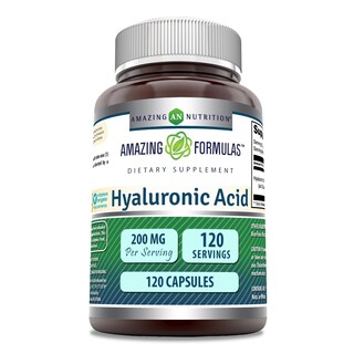 Foto 1 | Suplemento de Ácido Hialurónico Amazing Formulas 120 Cápsulas - Venta Internacional