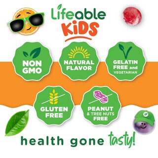 Foto 4 | Suplemento Vitamina D Lifeable Kids Vitamina D3 1000 Ui 90 Gomitas - Venta Internacional