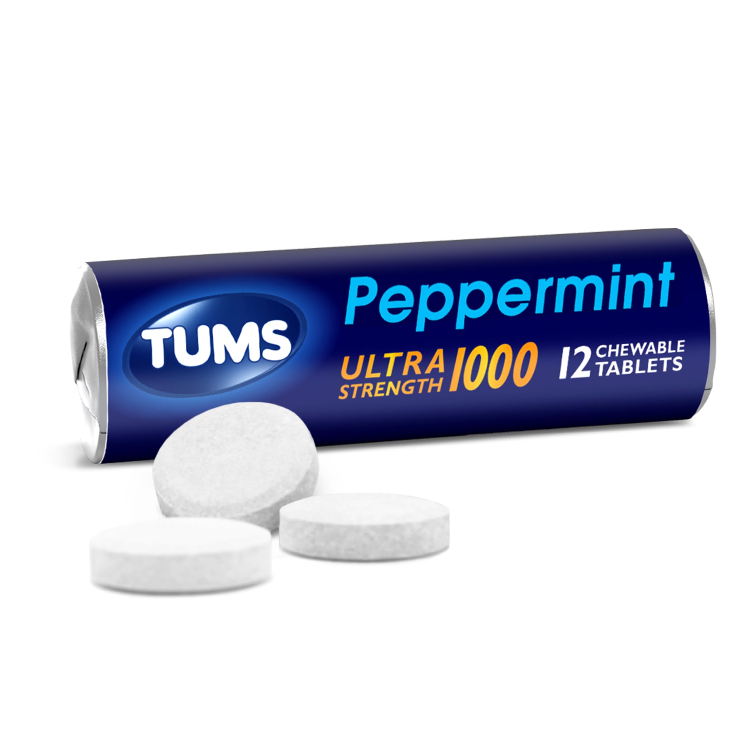 Foto 2 pulgar | Tabletas Antiácidas Masticables Tums Ultra Strength, 12 Rollos - Venta Internacional.