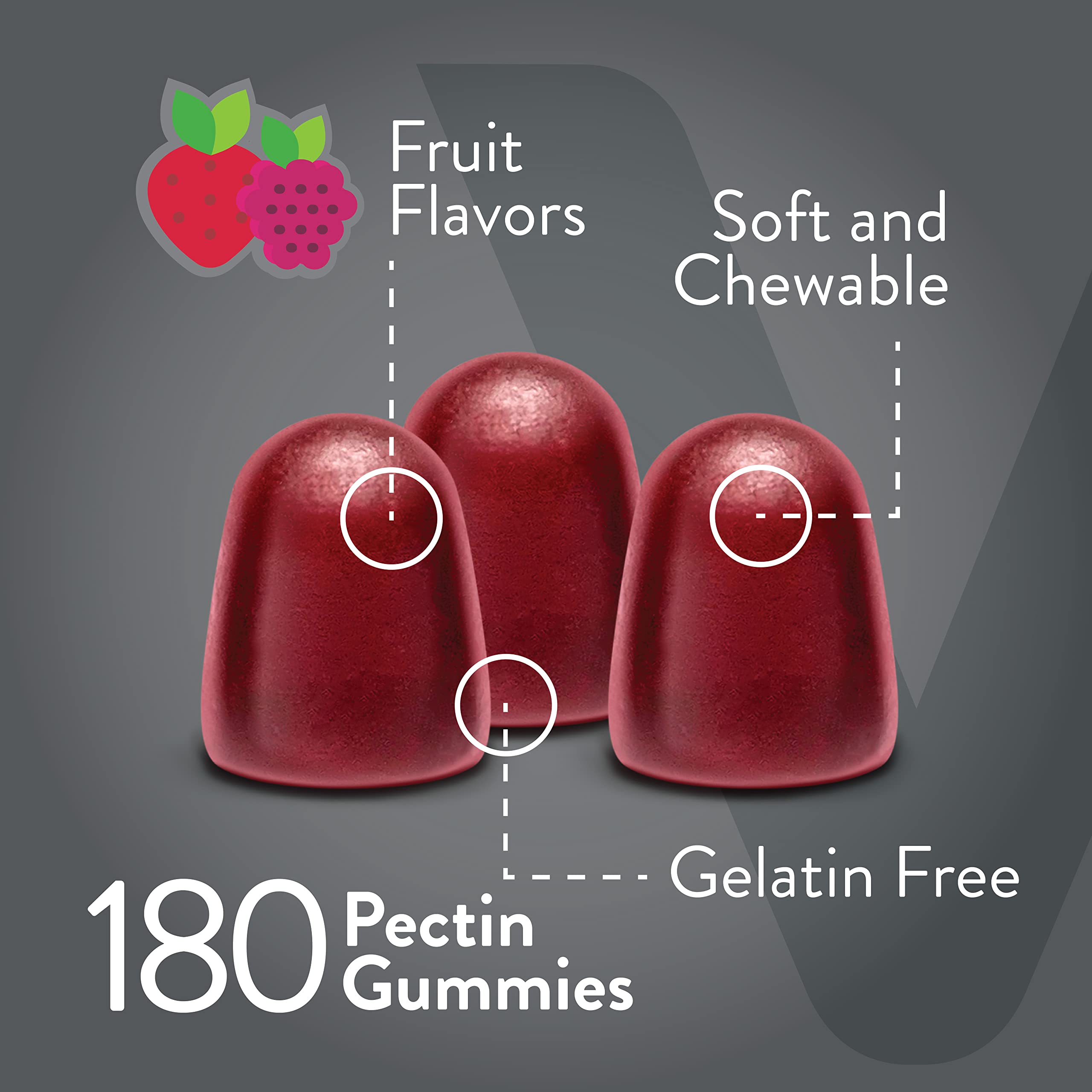 Foto 4 pulgar | Suplemento De Fibra Gummies Viteey Prebiotic 7 G Para Adultos 180 Unidades - Venta Internacional.