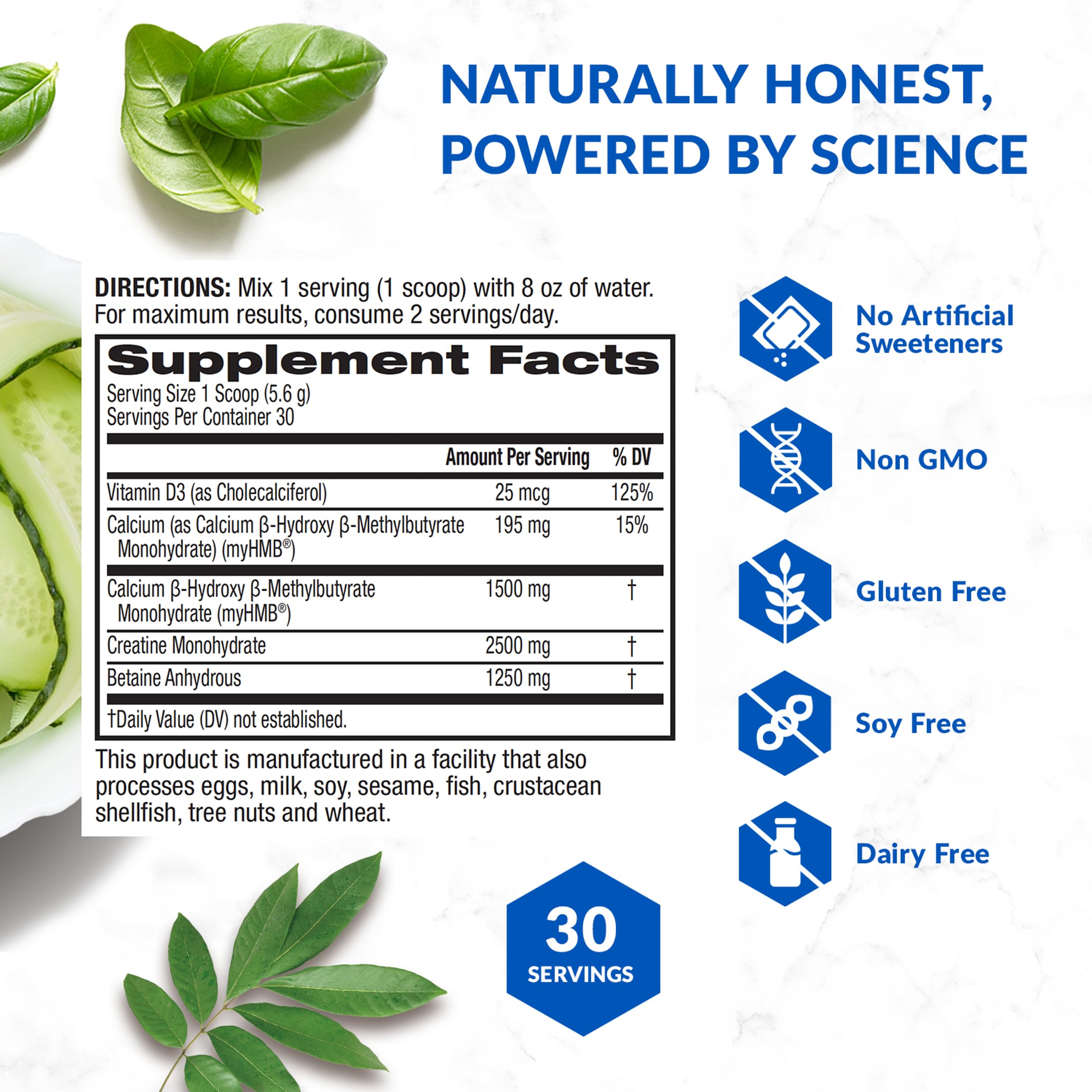 Foto 7 | Muscle Builder Biotrust Ageless Con Creatina En Polvo Hmb, 30 Dosis - Venta Internacional.