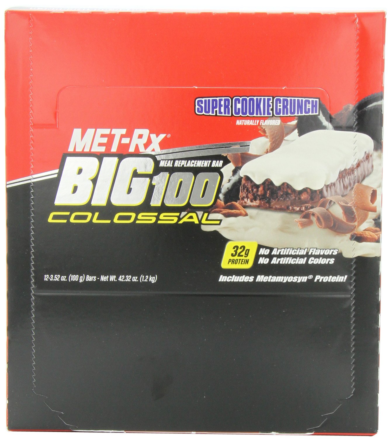 Foto 2 pulgar | Barra Sustitutiva De Comidas Met-rx Big 100 Colossal Super Cookie - Venta Internacional.