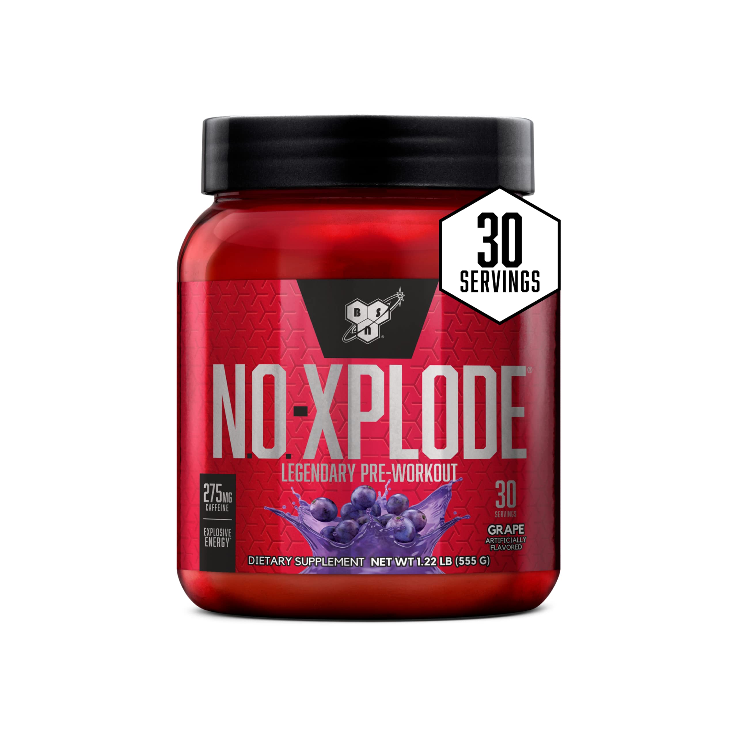 Foto 2 pulgar | Suplemento Energético Bsn N.o.-xplode En Polvo Para Antes Del Entrenamiento, Uva - Venta Internacional.
