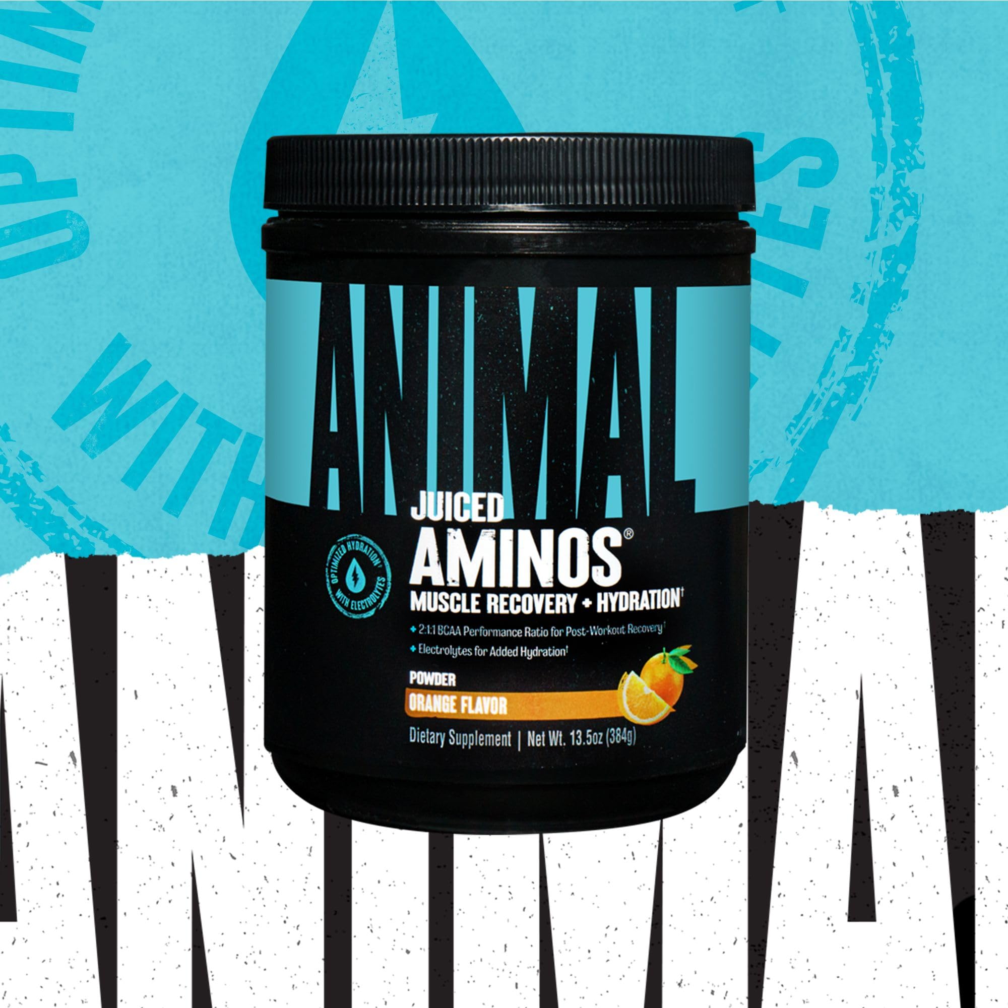 Foto 3 pulgar | Suplemento De Aminoácidos En Jugo De Animales Con Matriz De Bcaa/eaa De 6 G, Color Naranja - Venta Internacional.
