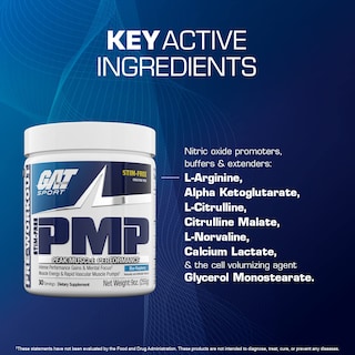 Foto 4 | 30 Porciones De Gat Sport Pmp Peak Muscle Performance Antes Del Entrenamiento - Venta Internacional.