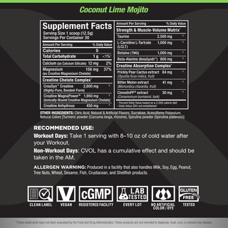 Foto 2 | Bebida De Recuperación Después Del Entrenamiento Allmax Nutrition Cvol 30 Porciones - Venta Internacional.