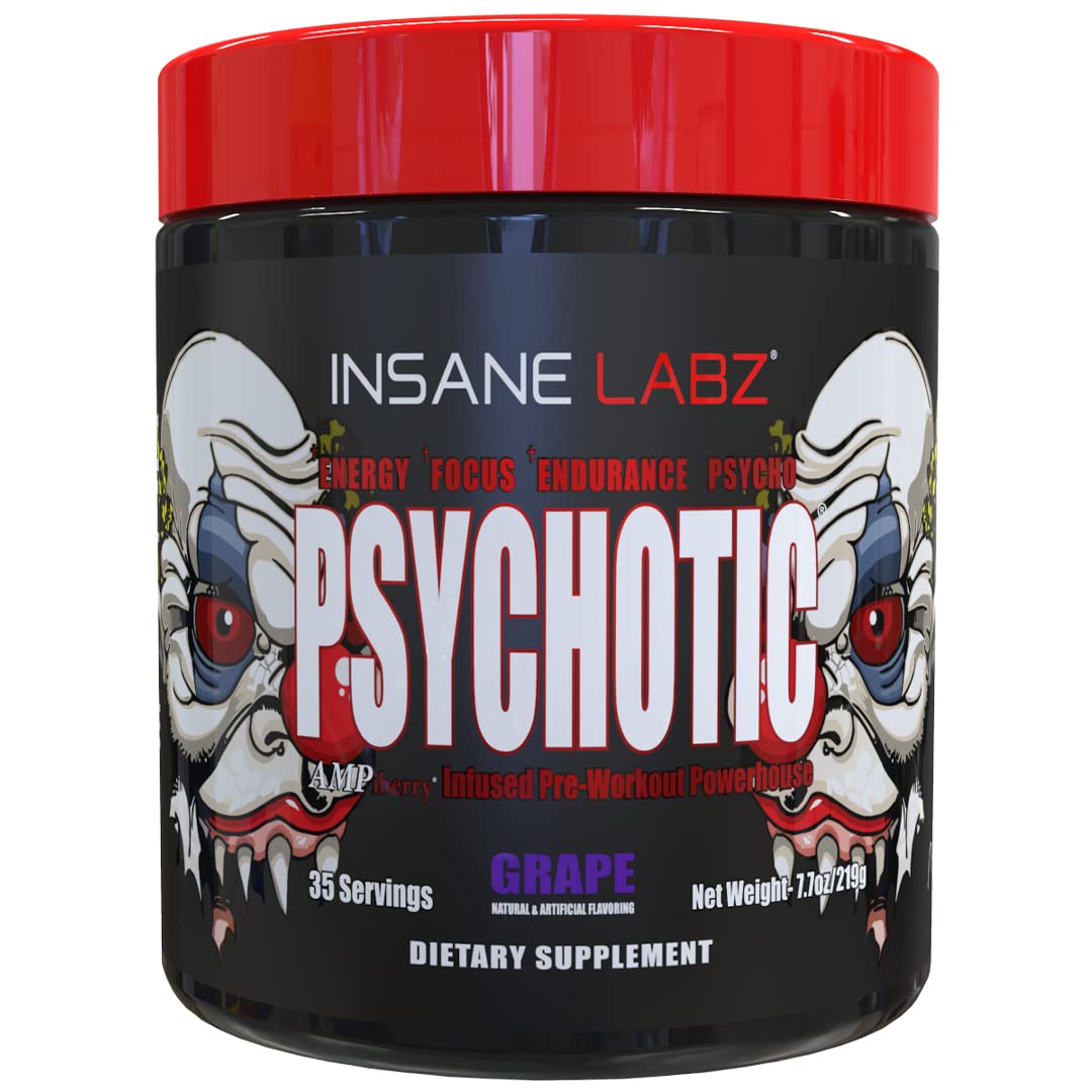 Foto 2 pulgar | Polvo Para Antes Del Entrenamiento Insane Labz Psychotic 875 G (uva) - Venta Internacional.