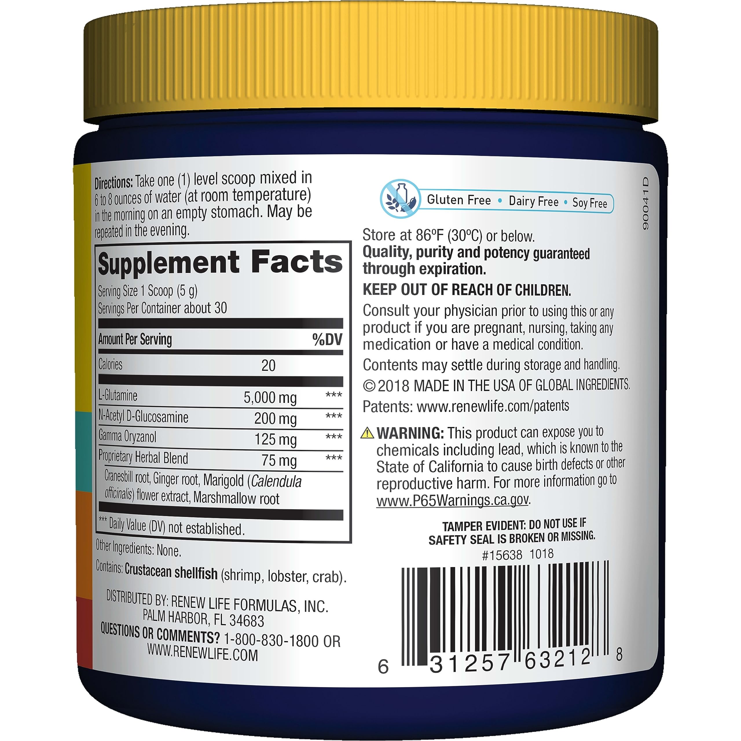 Foto 7 pulgar | Suplemento Renew Life Intestinnew Intestine Lining 170 Ml - Venta Internacional.