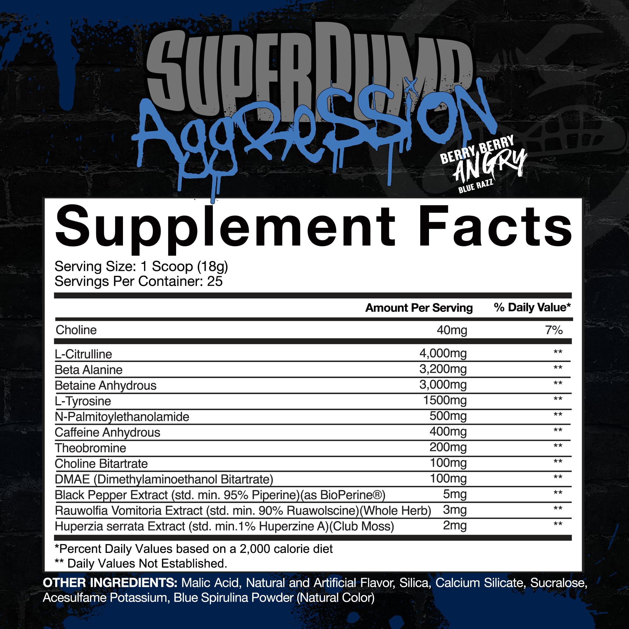 Foto 3 pulgar | Superpump Aggression De Gaspari Nutrition Antes Del Entrenamiento, 25 Porciones - Venta Internacional.
