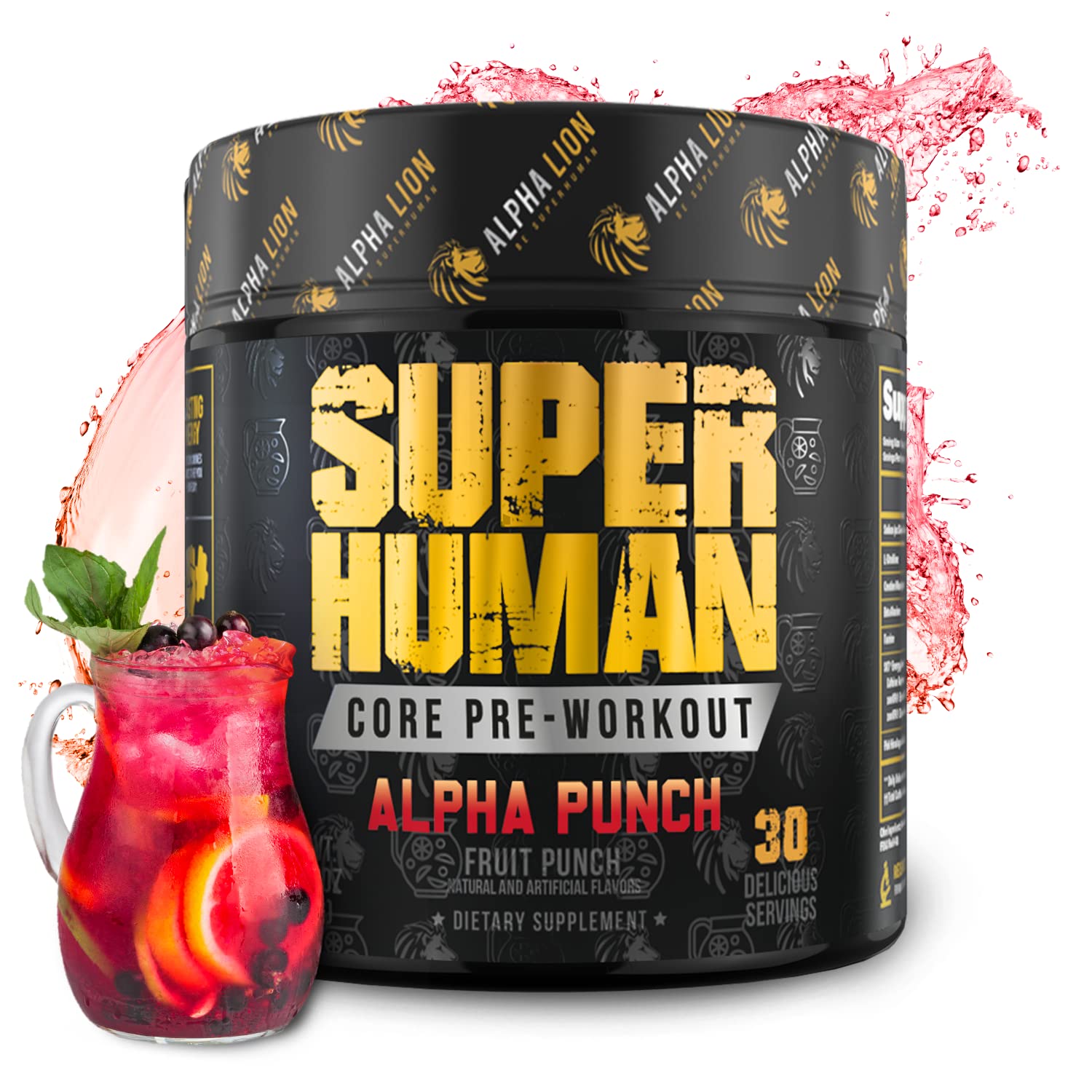 Foto 2 pulgar | Polvo Para Antes Del Entrenamiento Alpha Lion Core Con Creatina 30 Porciones - Venta Internacional.
