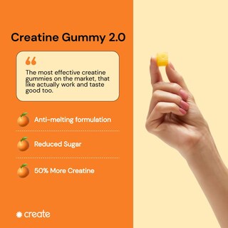 Foto 7 | Gomitas De Monohidrato De Creatina Create Wellness, 1,5 G (90 Unidades) - Venta Internacional.