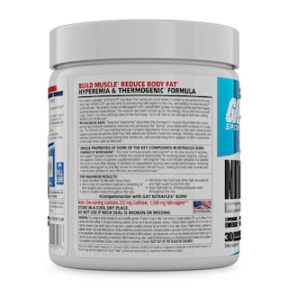 Foto 3 | Suplemento Gat Sport Nitraflex Burn Pre-workout Blue Frambuesa - Venta Internacional.
