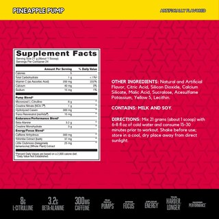 Foto 2 | Polvo Preentrenamiento Bsn N.o.-xplode Pineapple Pump, 24 Unidades - Venta Internacional.