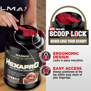 Foto 4 | Batido De Proteínas Allmax Hexapro Chocolate 907 G 25 G De Proteína - Venta Internacional.