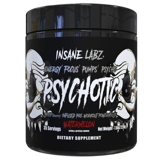 Foto 1 | Polvo Para Antes Del Entrenamiento Insane Labz Psychotic Black Edition - Venta Internacional.