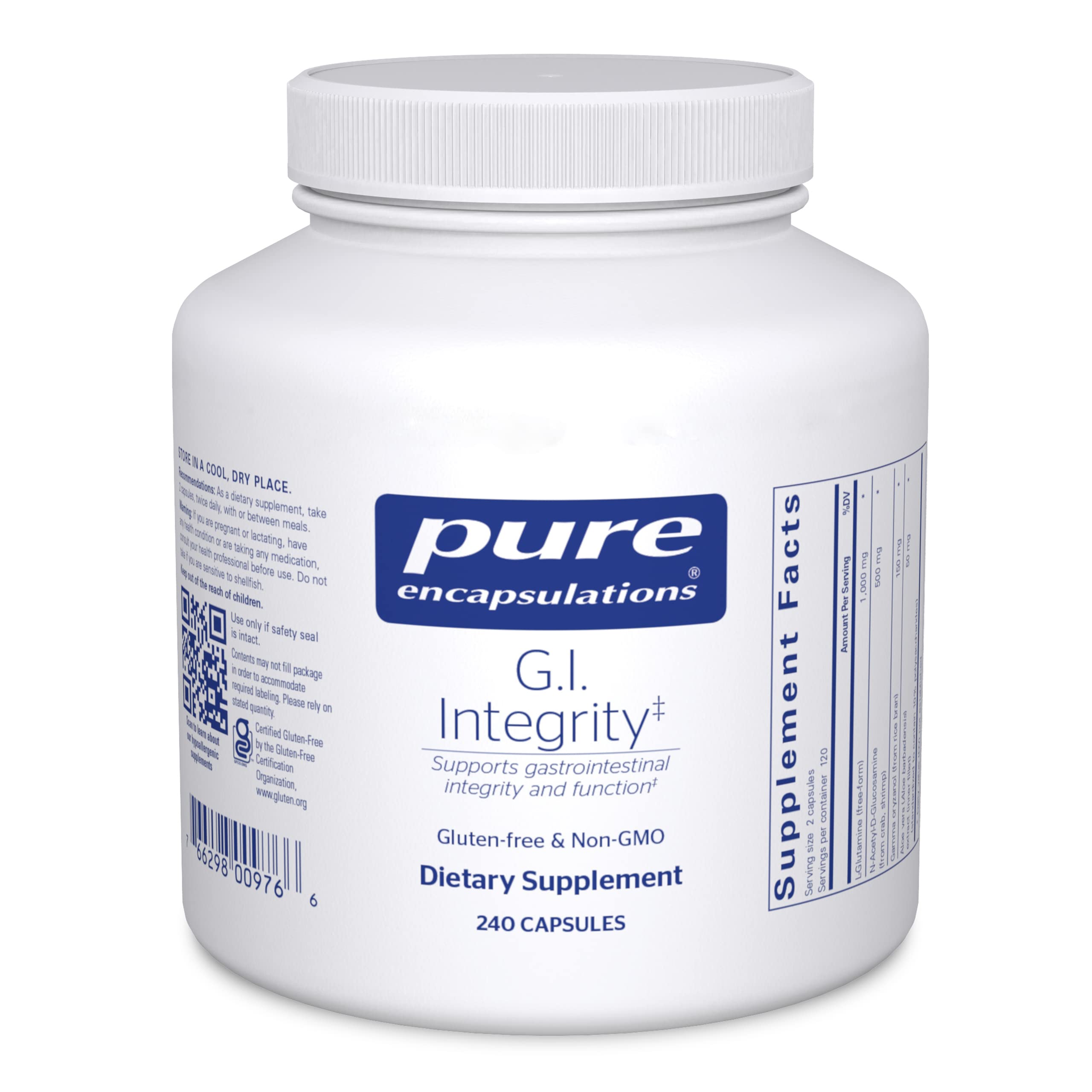 Foto 2 pulgar | Suplemento Pure Encapsulations G.i. Integrity 240 Cápsulas - Venta Internacional.
