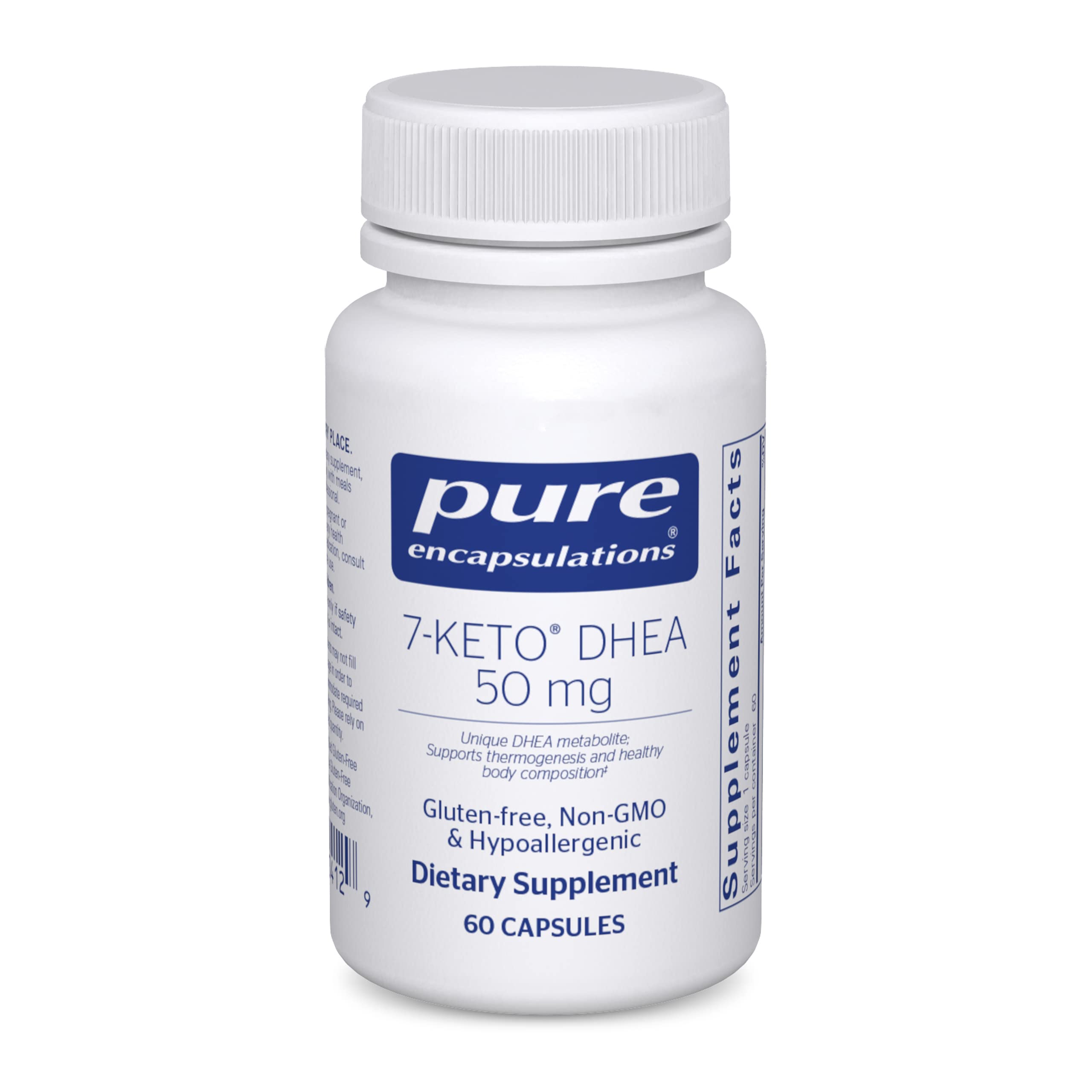 Foto 2 pulgar | Suplemento Pure Encapsulations 7-keto Dhea 50 Mg 60 Cápsulas - Venta Internacional.