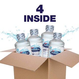 Foto 7 | Agua Electrolítica Pedialyte Berry Frost, 1 Litro (paquete De 4) - Venta Internacional.