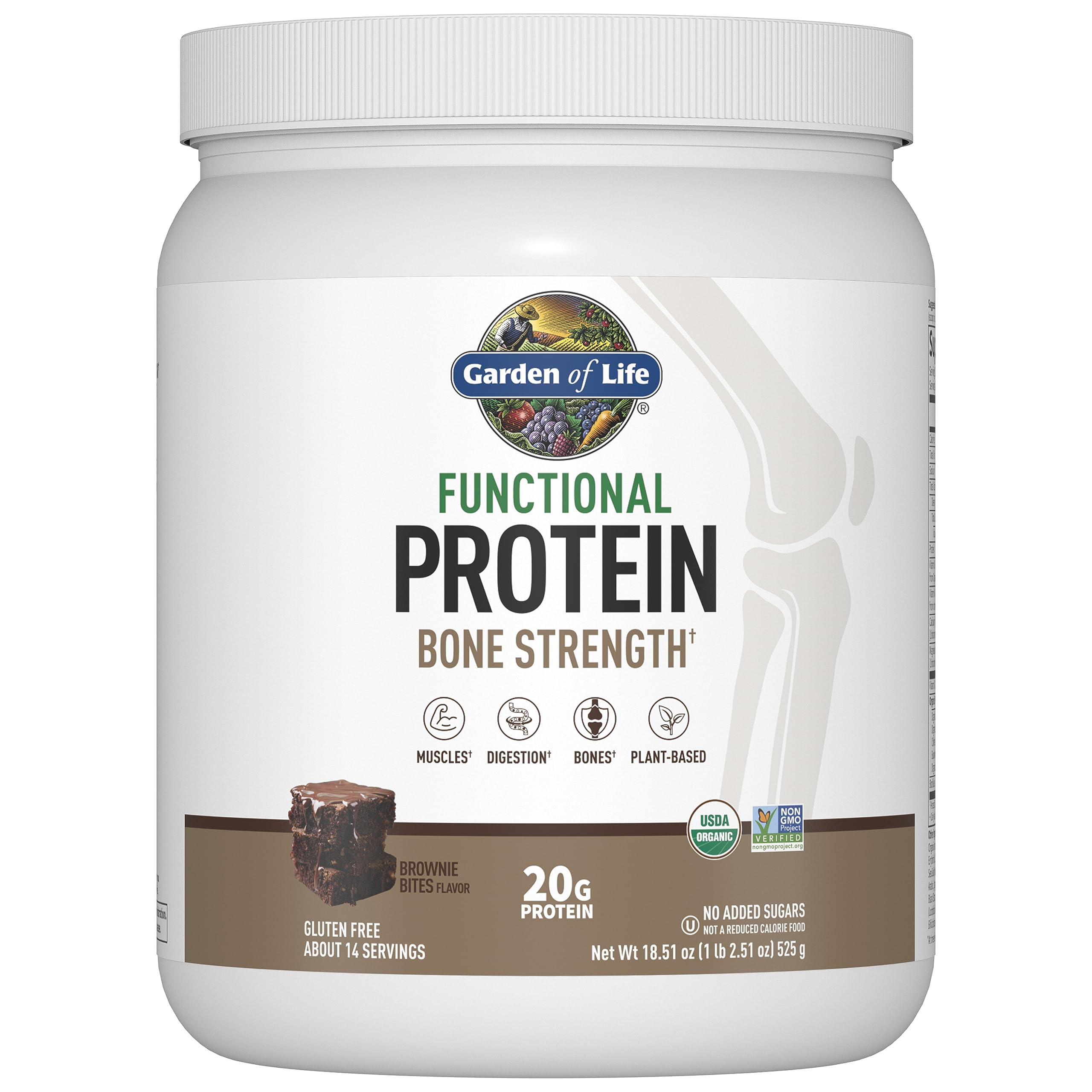 Foto 1 | Proteína En Polvo Garden Of Life Organic Vegan, 20 G, 14 Porciones - Venta Internacional.
