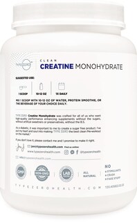 Foto 3 | Monohidrato De Creatina Tipo Cero, Micronizado, 1 Kg, 200 Porciones - Venta Internacional.