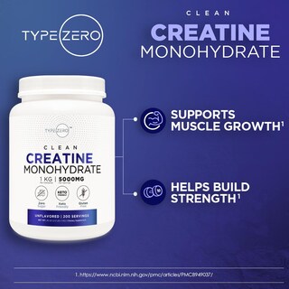 Foto 5 | Monohidrato De Creatina Tipo Cero, Micronizado, 1 Kg, 200 Porciones - Venta Internacional.