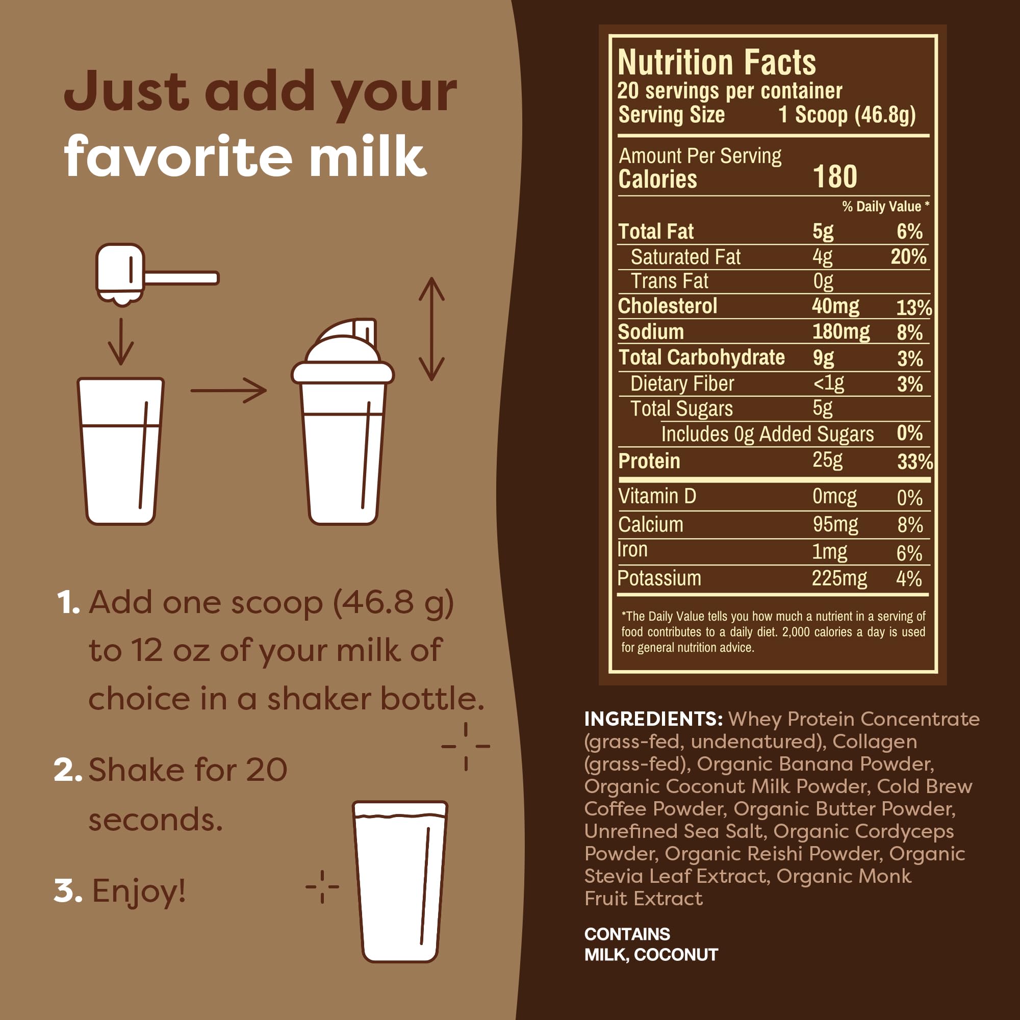 Foto 6 pulgar | Smoothie De Proteína En Polvo Flavcity Butter Coffee 750 Ml 25 G - Venta Internacional.
