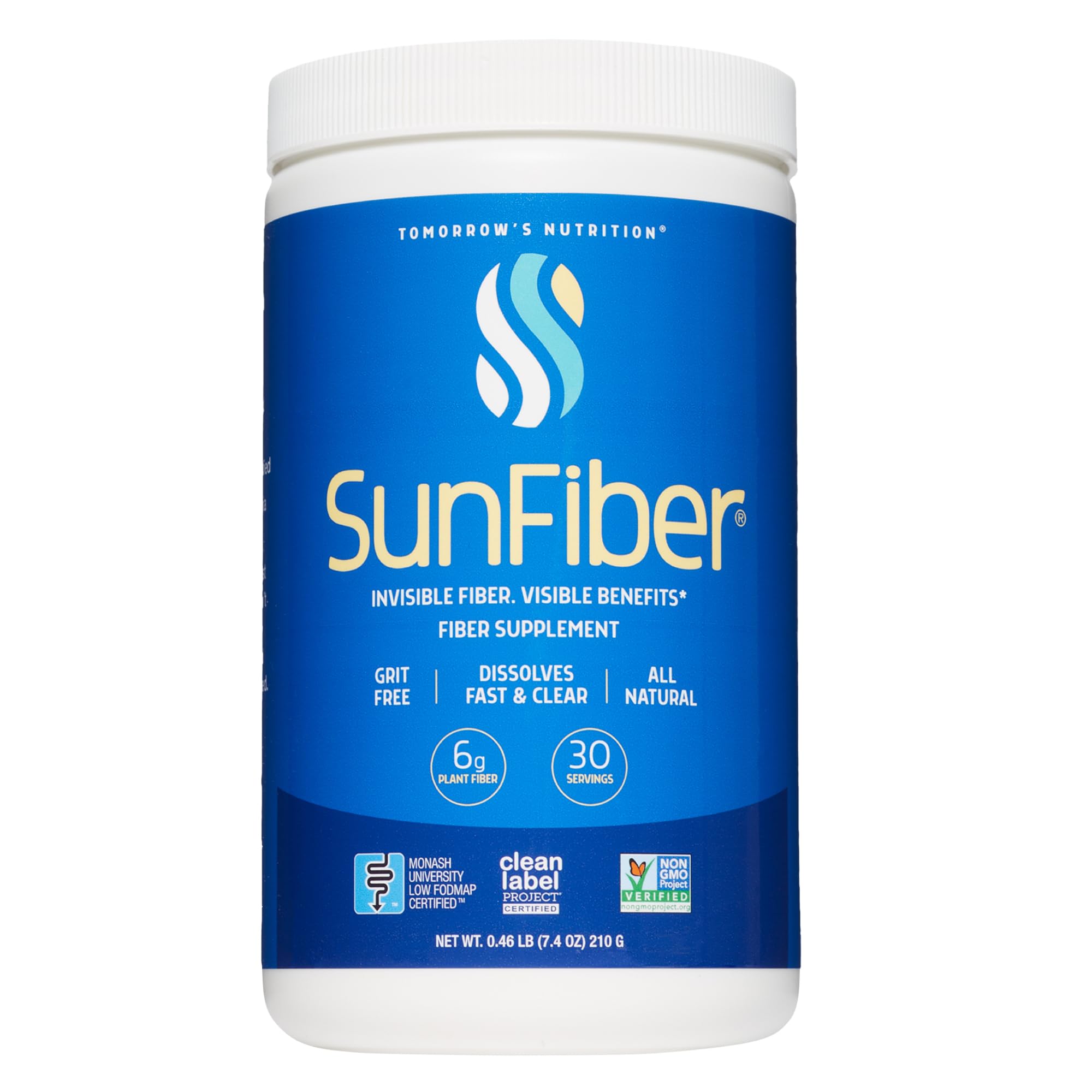 Foto 2 pulgar | Suplementa El Prebiótico Sunfiber De Tomorrow's Nutrition, 30 Porciones - Venta Internacional.