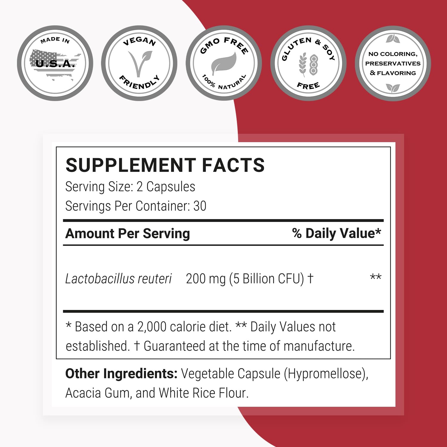 Foto 5 pulgar | Suplemento Probiótico Supersmart Lactobacillus Reuteri 5b Cfu - Venta Internacional.