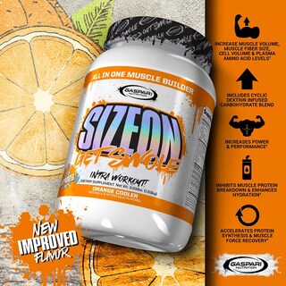 Foto 4 | Suplemento Gaspari Nutrition Sizeon Durante El Entrenamiento, 1,63 Kg, Naranja - Venta Internacional.
