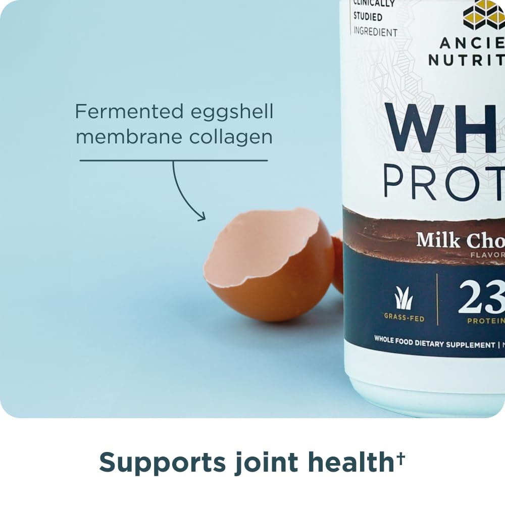 Foto 8 pulgar | Chocolate Con Leche Whey Protein Ancient Nutrition, 20 Porciones - Venta Internacional.
