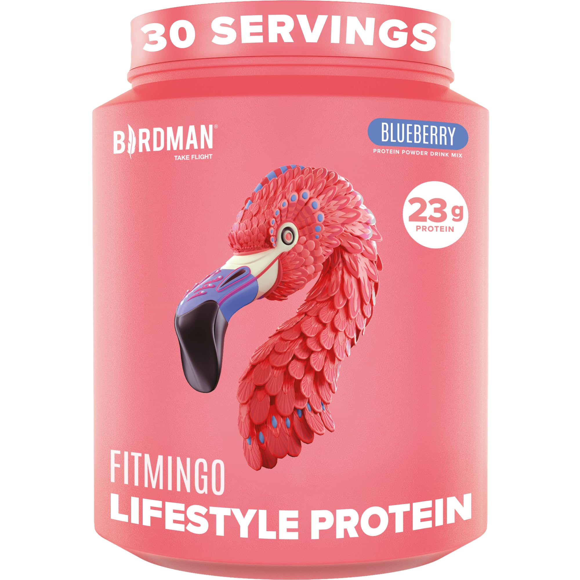 Proteína En Polvo Birdman Fitmingo Vegan Con Inositol Y Ácido Hialurónico - Venta Internacional.