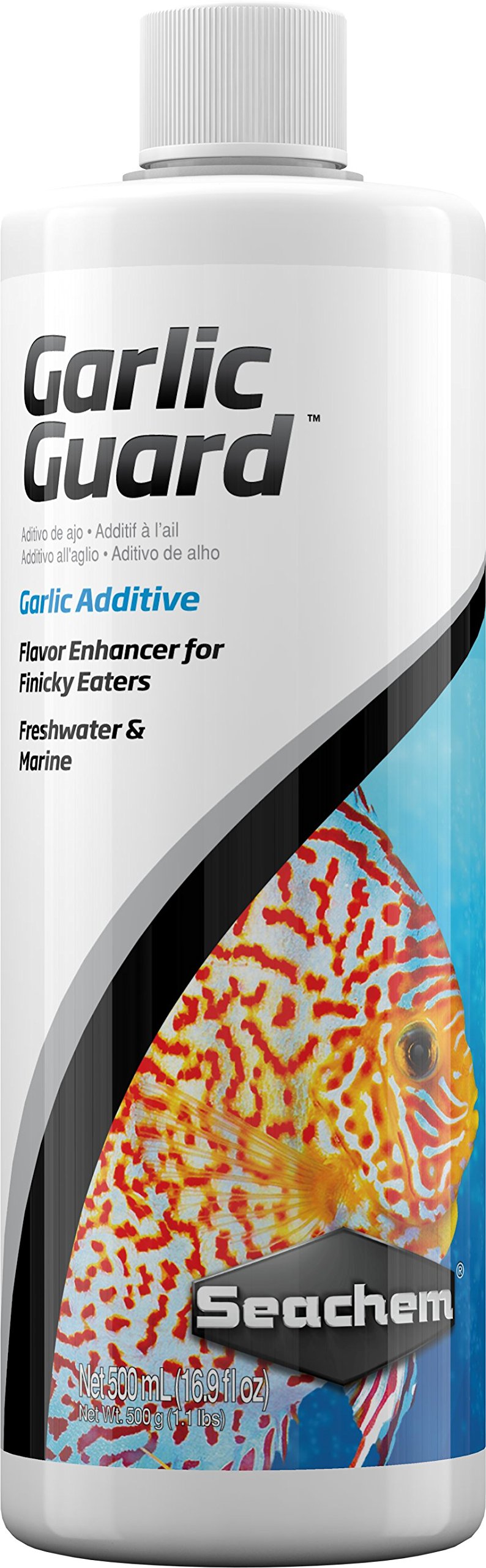 Foto 2 pulgar | Suplemento Seachem Garlic Guard De 500 Ml Concentrado Con Vitamina C - Venta Internacional.