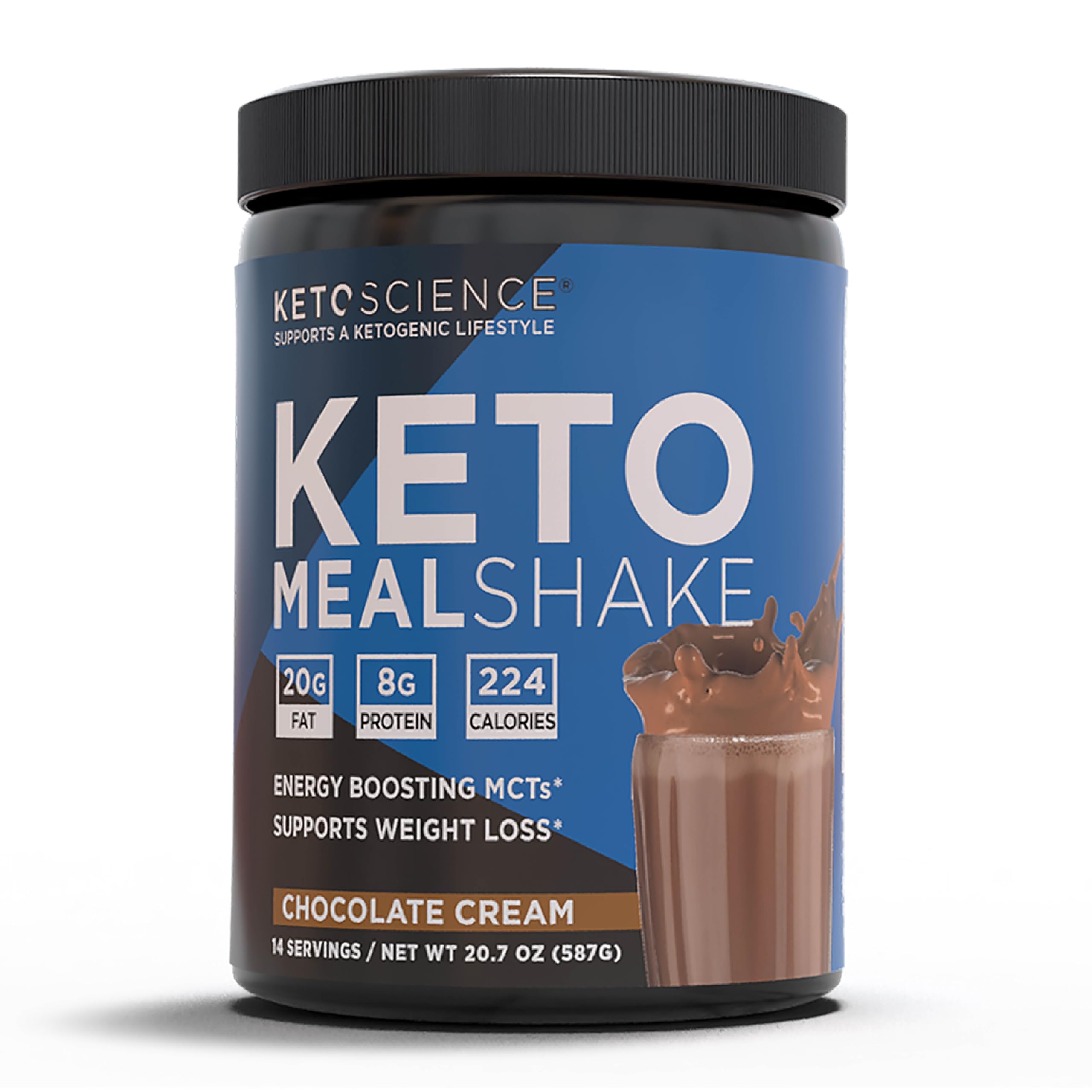 Foto 2 pulgar | Suplemento Keto Science, Batido Cetogénico, Chocolate, 575 Ml - Venta Internacional.